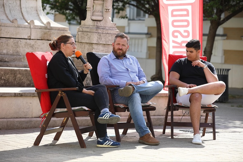 Sikoparija Lujza, Dohány András és Merucza Tibor Alex