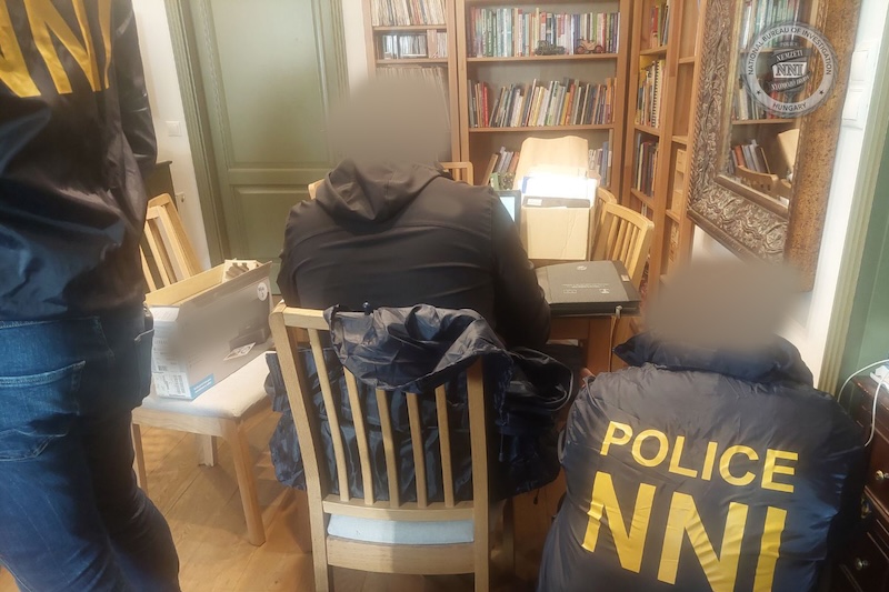 hacker elfogás