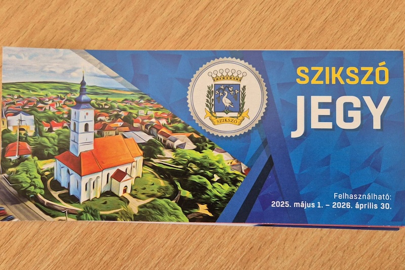 Szikszó jegy