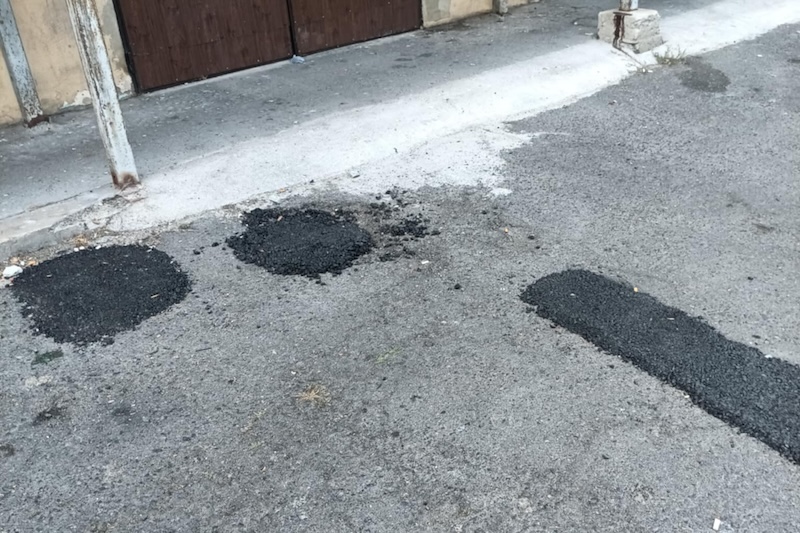 kátyúzás Miskolcon