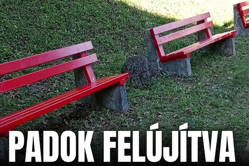 komlóstetői padok