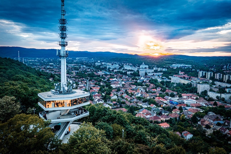 Miskolc, Avas, kilátó