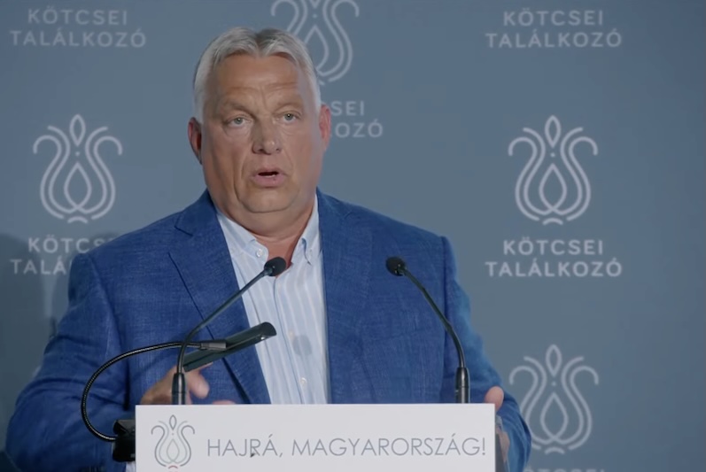 Orbán Viktor Kötcsén