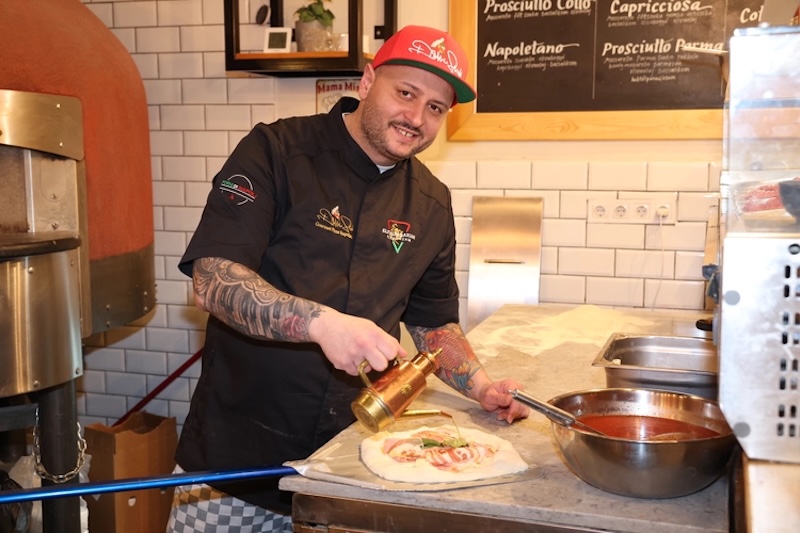 Damu László pizzamester