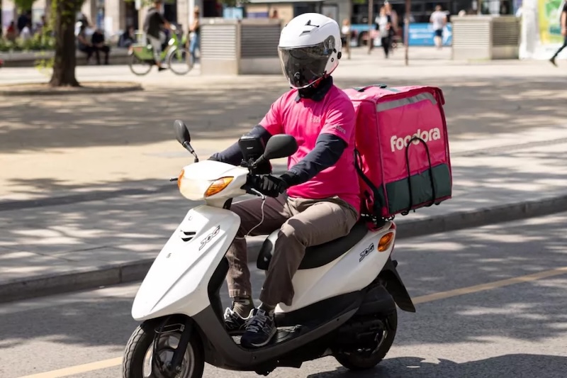 foodora ételfutár