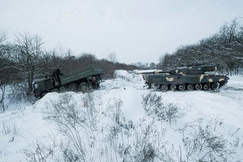 Leopard harckocsi/tank