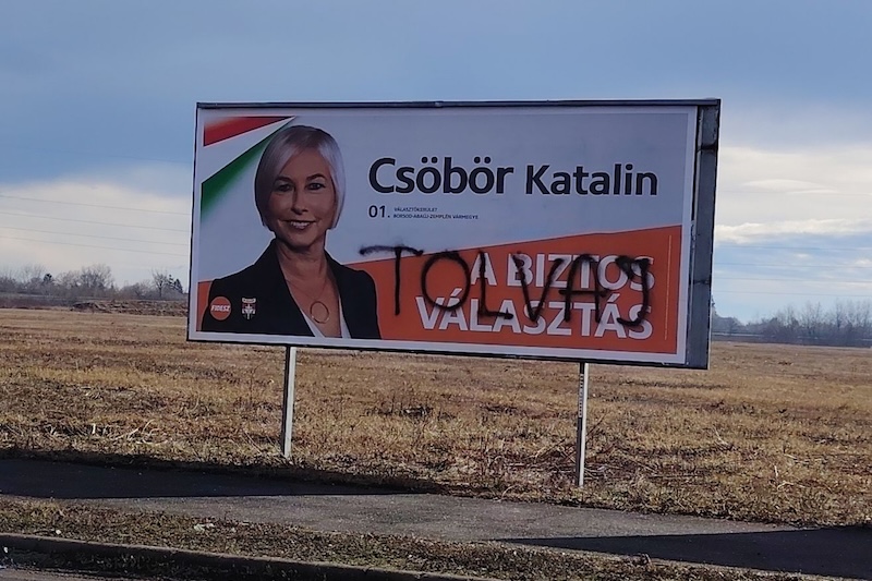 Csöbör Katalin plakátja