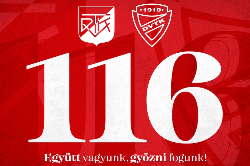 116 éves a DVTK