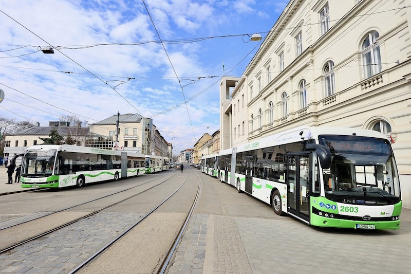 BYD busz Miskolc