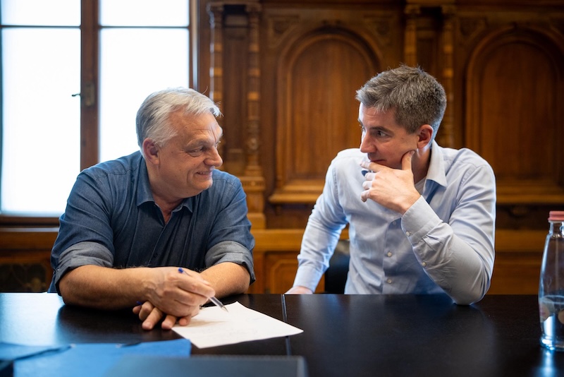Orbán Viktor és Kocsis Máté